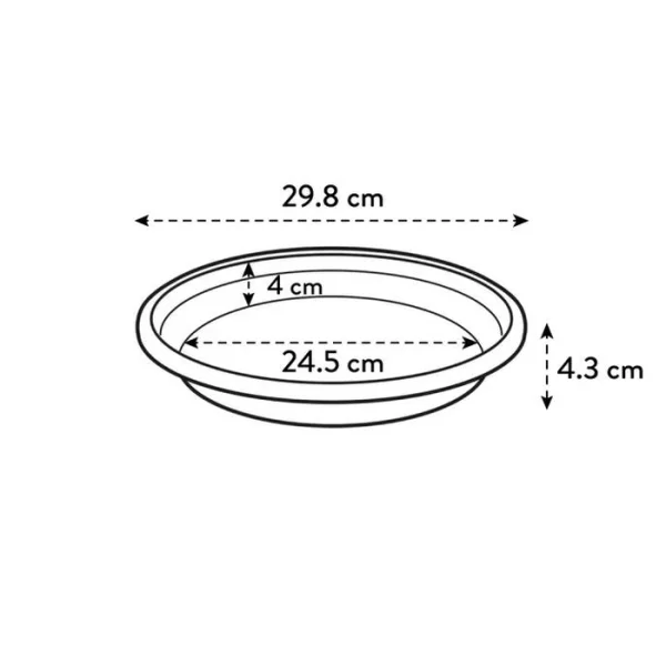 Elho Untersetzer Universal 30cm Thymian Grün