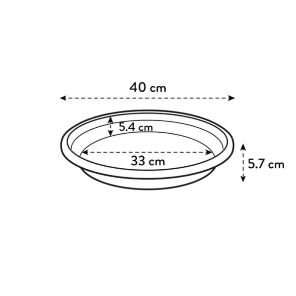 Elho Untersetzer Universal 40cm Thymian Grün